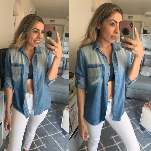 Bella Dahl Tops - Bella Dahl Denim Top Bella Dahl Tops - Bella Dahl Denim Top